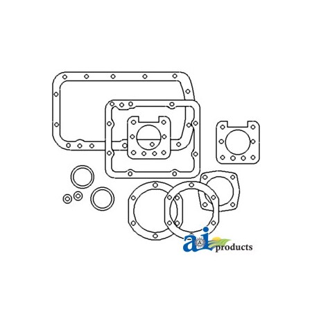 A & I Products Hydraulic Lift Cover Repair Kit 12" x10" x0.2" A-3B928